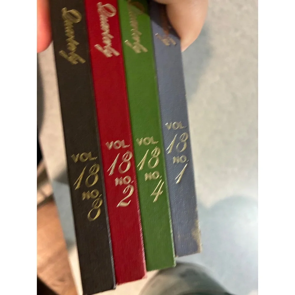 Automobile Quarterly Book Collection Vol 9-16 Multicolor Good Vintage Car Lot